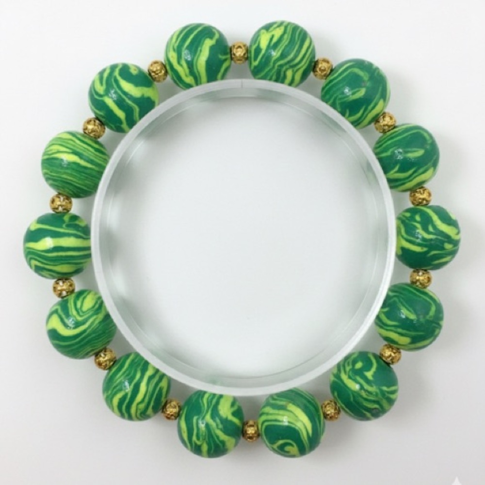 Artisan Polymer Clay Beaded Bracelets | Handmade & Unique - Picture 11 of 11